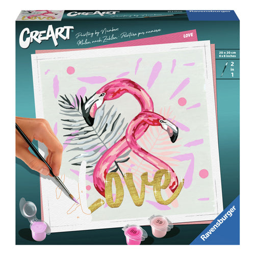 Ravensburger Creart slika na pesmi Love