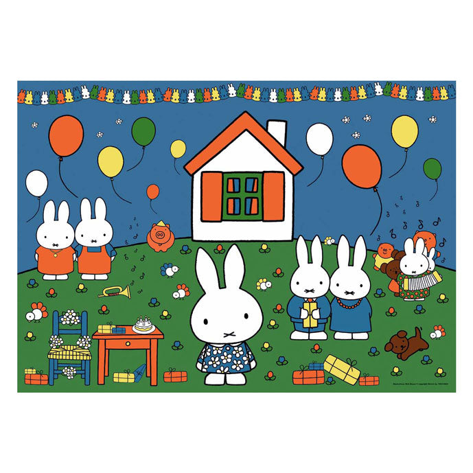 Ravensburger Puzzel Miffy 70 Joer, 1000 Stéck.