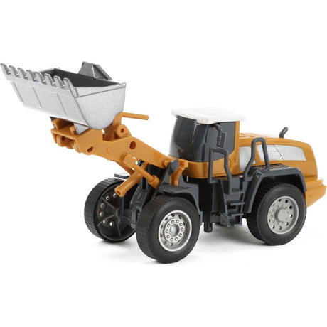 Toi-toys bulldoser metall junior 1:55 stål gul grå