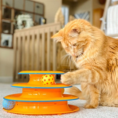 PetStages Tower of Racks Orange