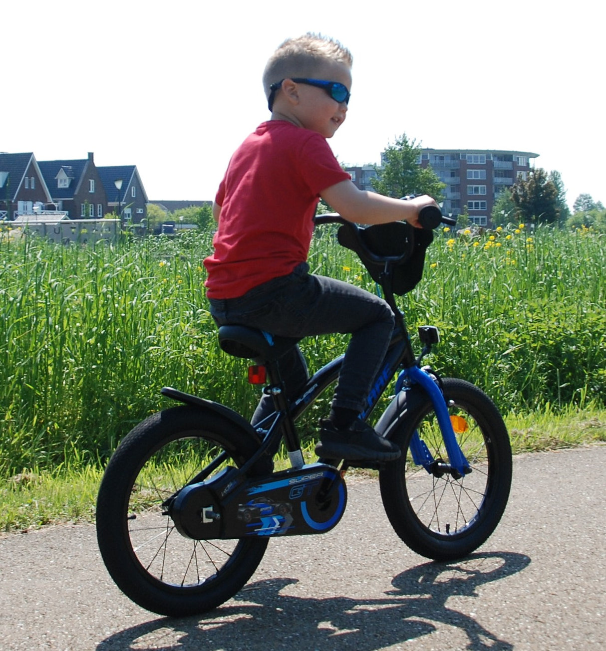 Volare Super GT Bike para niños - Niños - 16 pulgadas - Azul