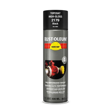 Rust-oleum spray can black gloss RAL9005 500ml