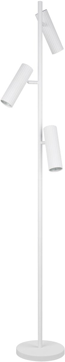 Trio soka - Buedemlampe - wäiss matt - excl. 3x gu10 5 w - Foussschalter