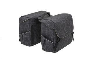 Morni Joy duebel Vëlo Bag - Waasser -Repellent - Mik Adapter - 38l - Ivy Walns