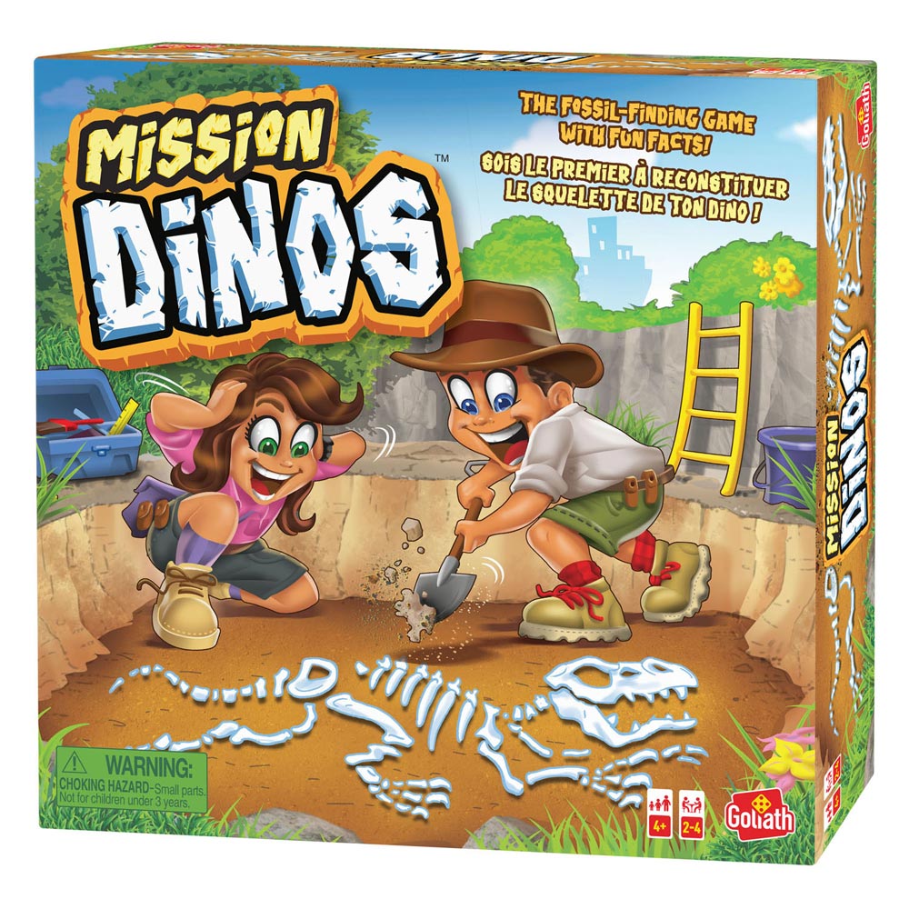 Goliath Games Dig em Up Dino's Kinder Bordspel