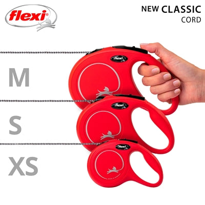 Flexi Rollijn Cord Red