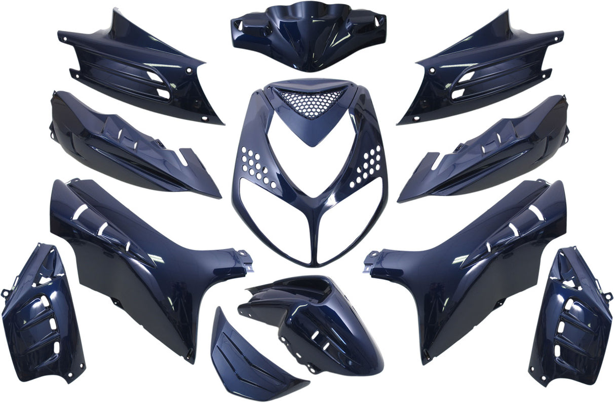 Edge Plaatset 13-delig voor Speedfight 2 blauw metallic