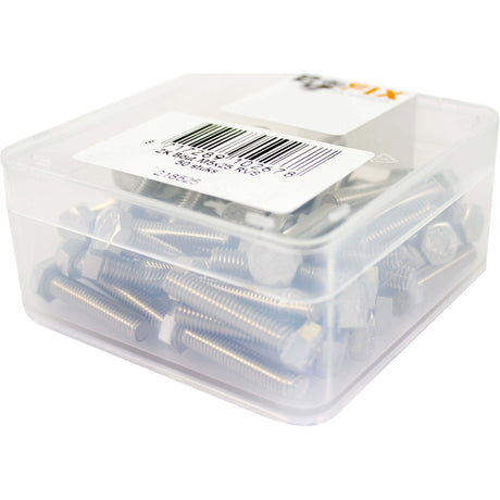 BOFIX FIXX-LEER LEER HEXAGON BURLS M5X25 50 sztuk, stal nierdzewna