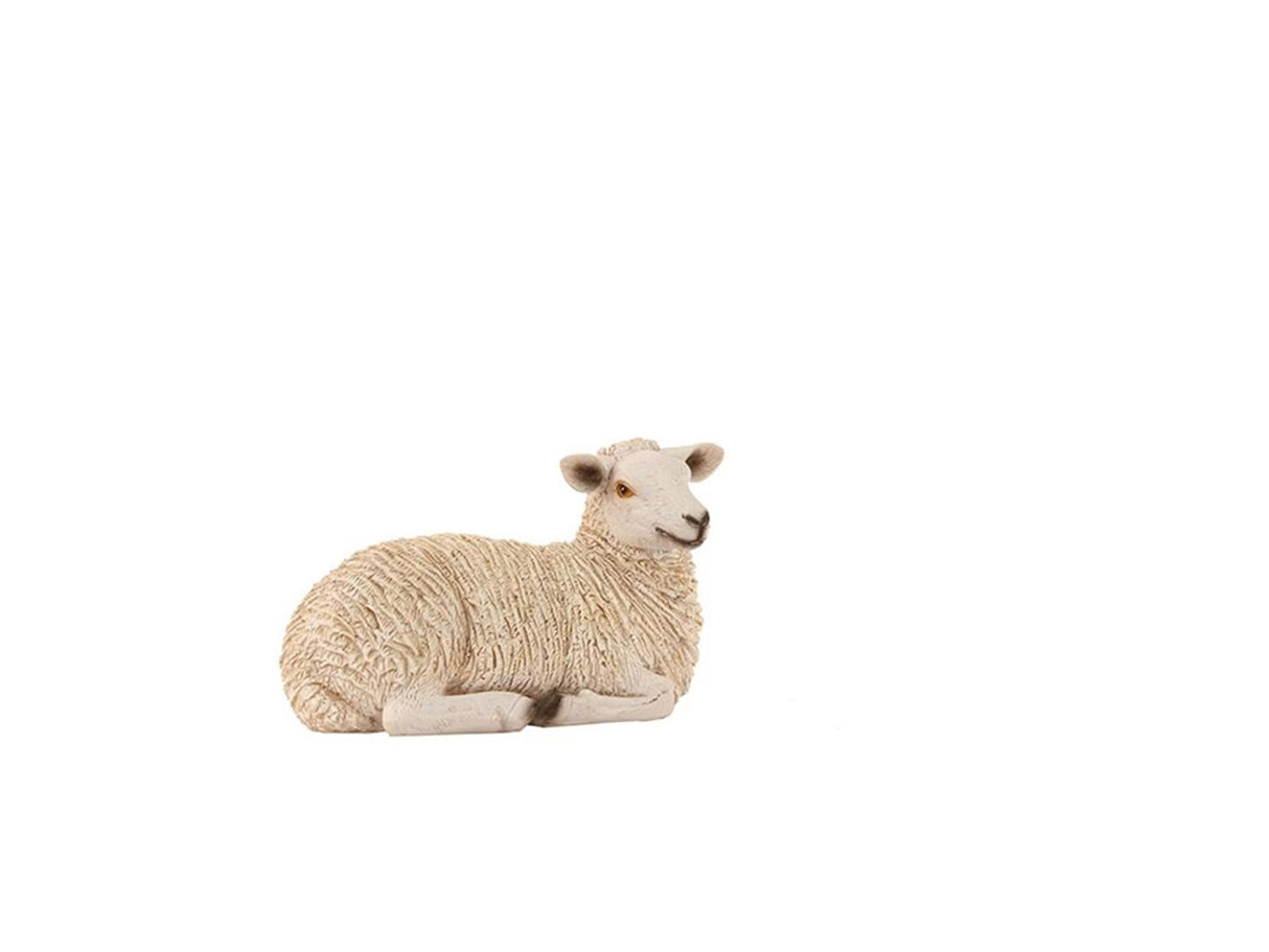 Gerkimex liggend schaap polystone12x6x7cm
