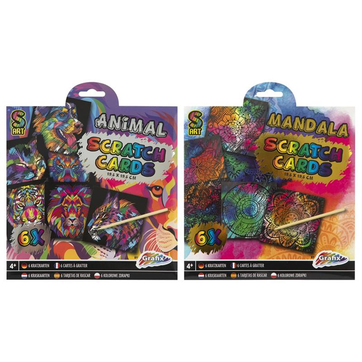 Scratch Cards, 6: e. - Mandala