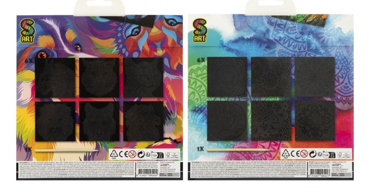 Scratch Cards, 6: e. - Mandala