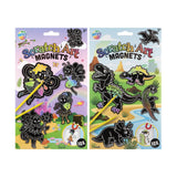 Creative craft group scratch magnets make elves