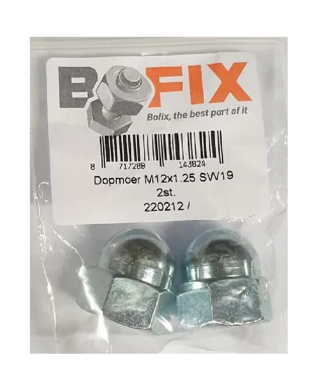 BOFIX Voorashed E-Bike M12 X 1,25 con motore a ruota anteriore (2st)