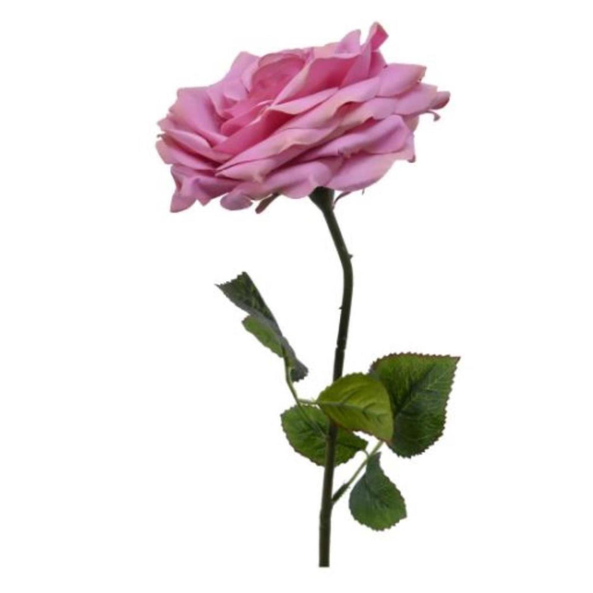 Decoris artificial flower rose polyester 53cm