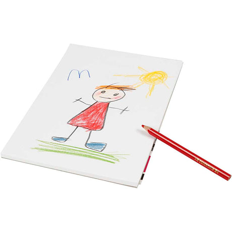 Podjetje Creativ https: www.cchobby.nl risalna tabla-a4-list-210x297-mm-120-gr-bela-50-list-1-delna