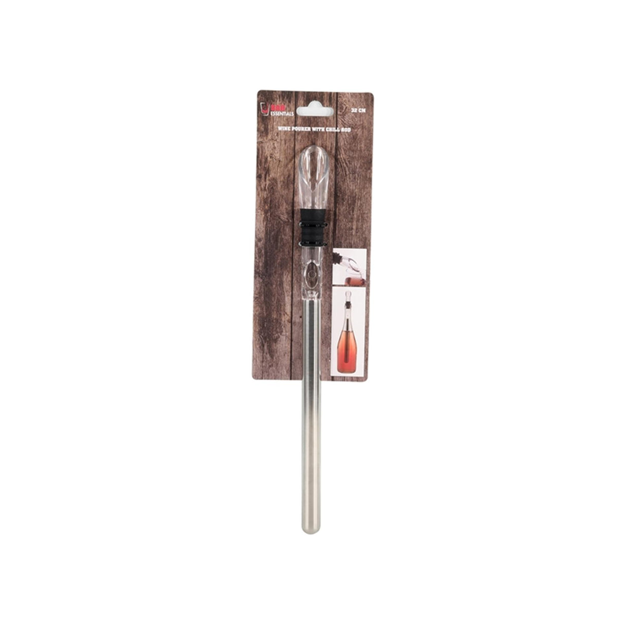 Kitchen tools wine cooler stick stainless steel 32cm