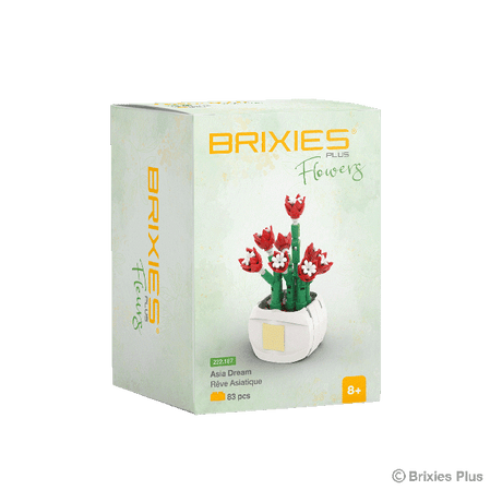 Oku Brixies Plus Flower Blossom building blocks