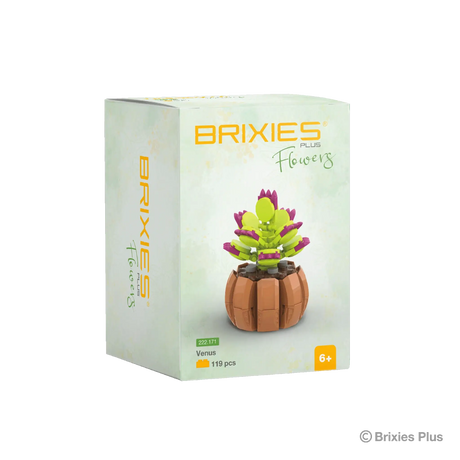 Oku Brixies plus Flower Venus building blocks 119 pieces