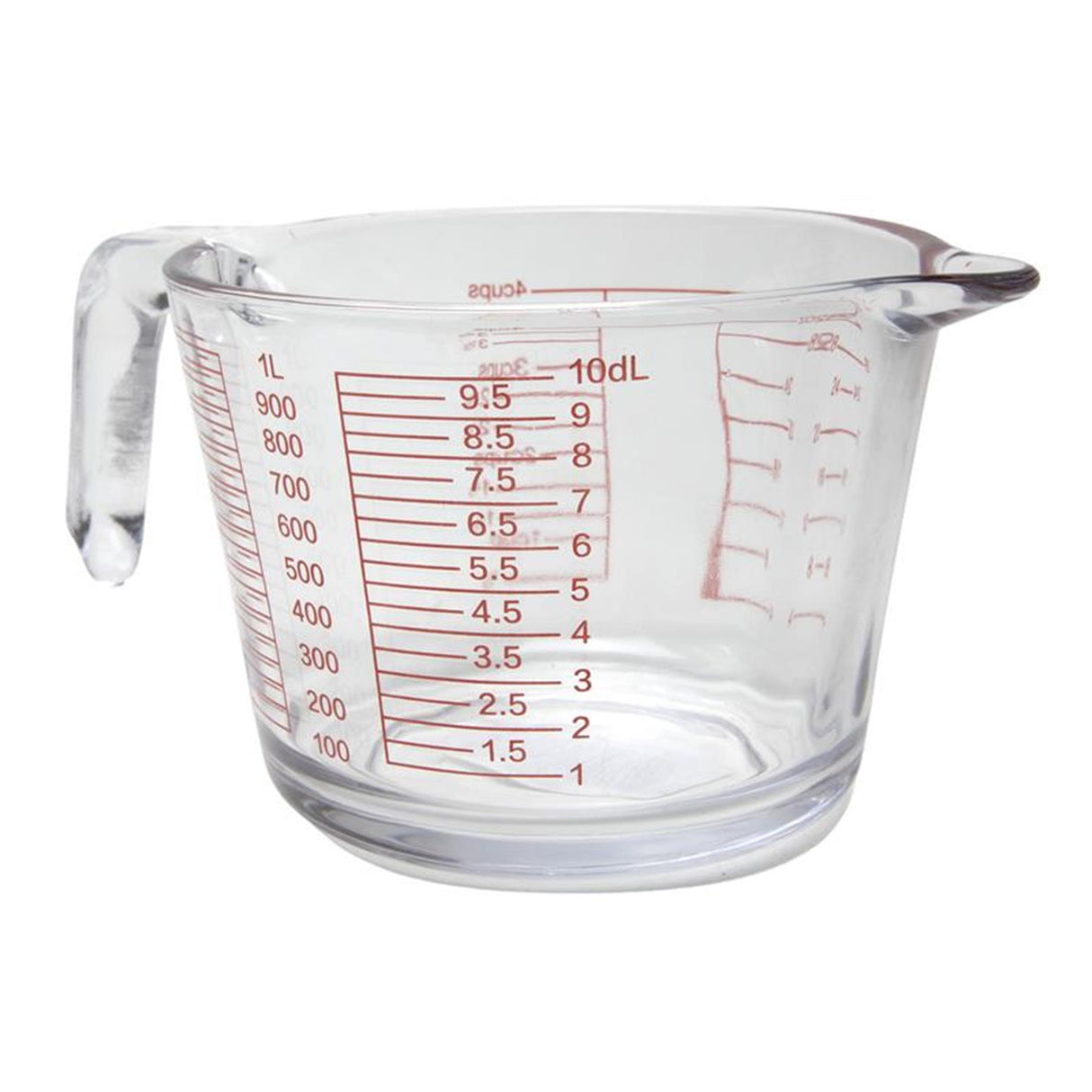 Svenska living measuring cup glass 1l
