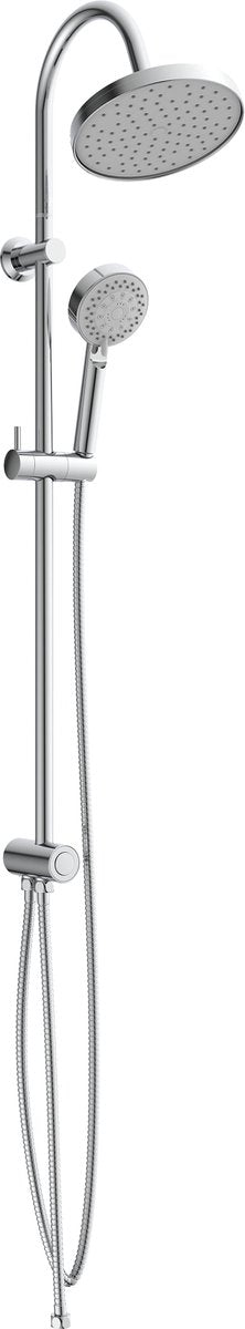 Schütte niagara rain shower system - rain shower - with push-button diverter - 104 cm rod - chrome