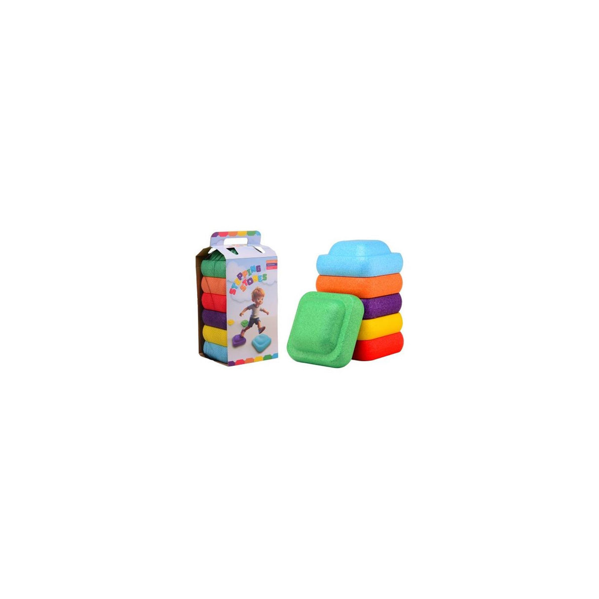 Johntoy step stone foam - 6 pcs.