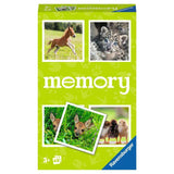 Ravensburger game memory young animals pocket