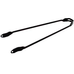mudguard stay 28 pad mounting 6mm black