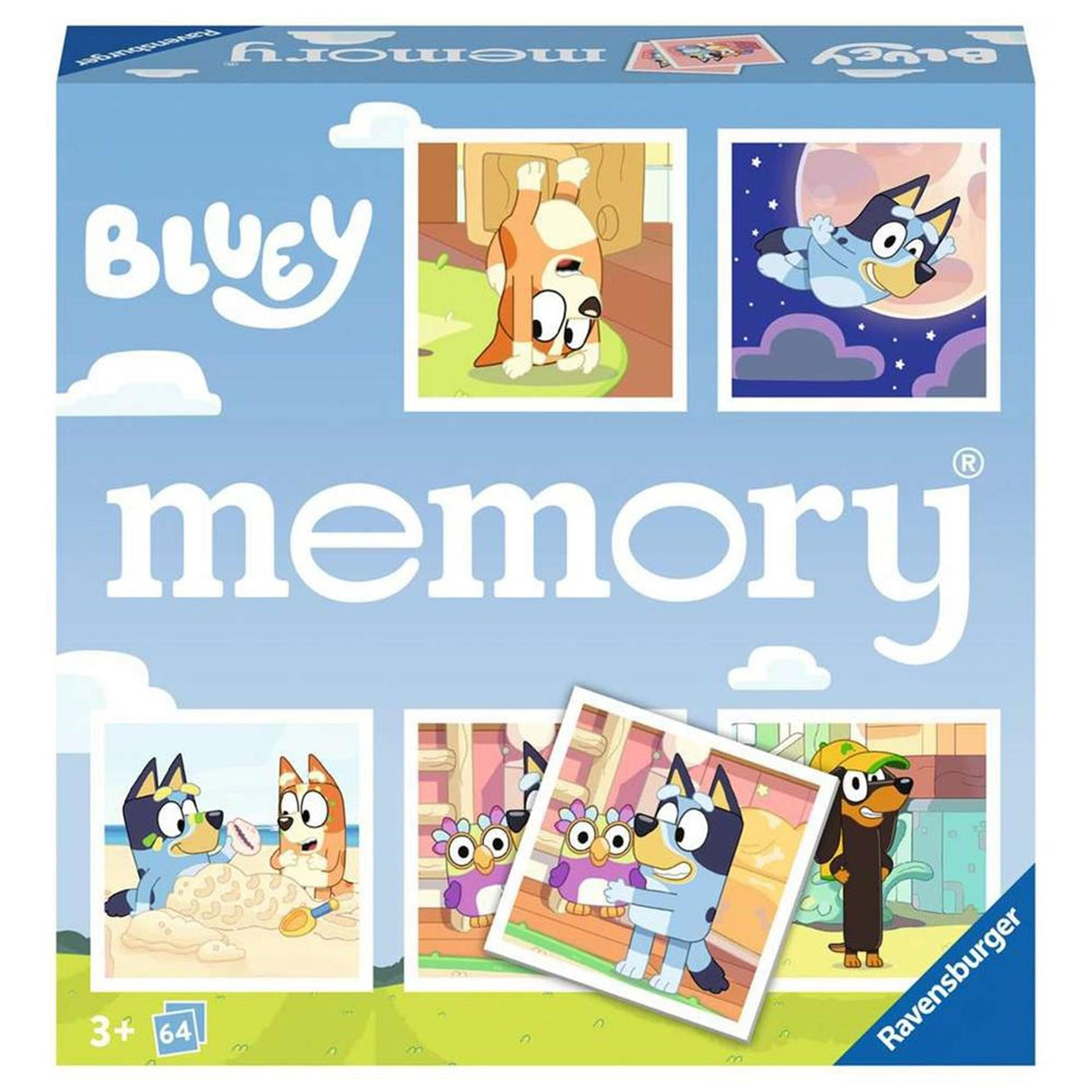 Ravensburger memória kék