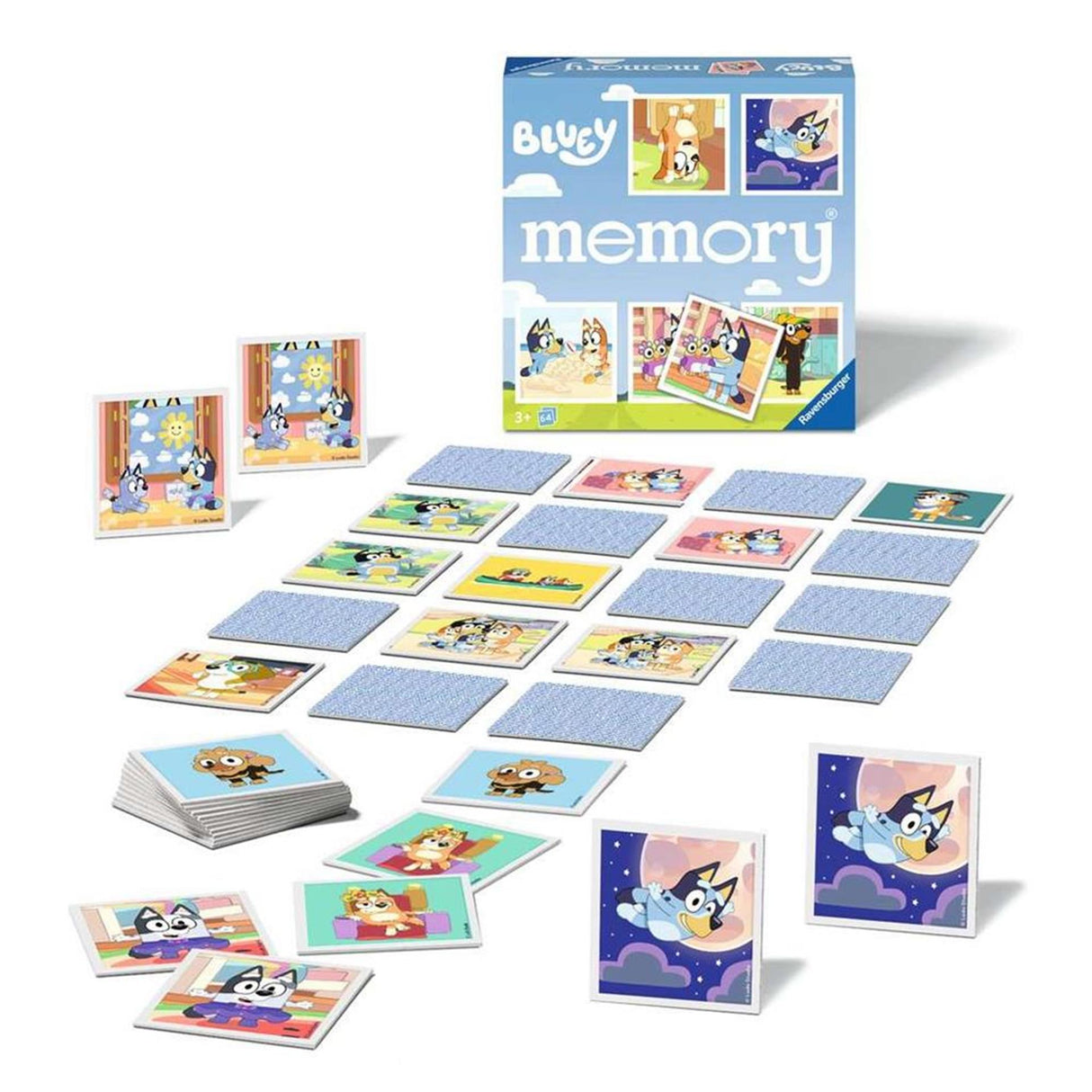 Ravensburger memória kék