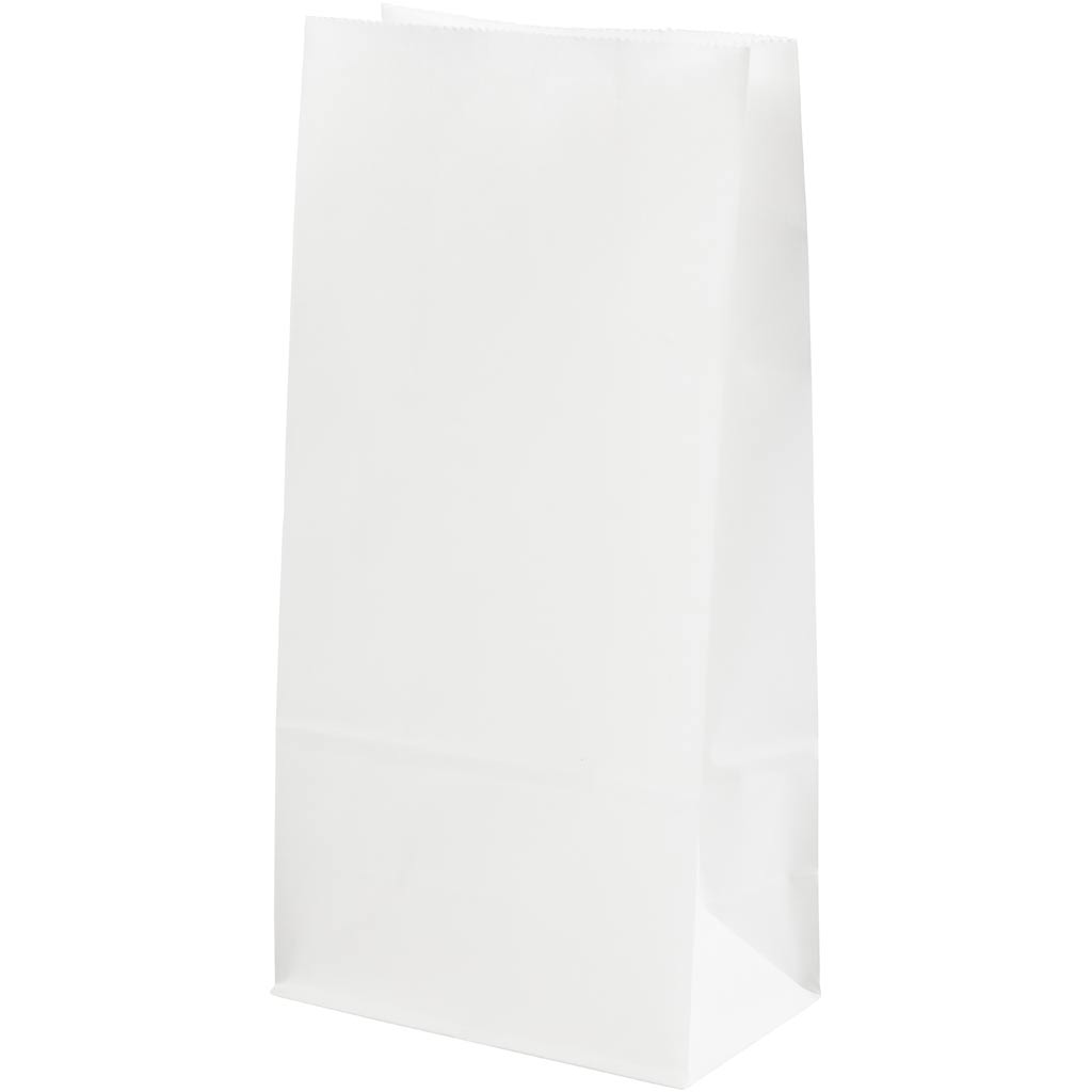 Creativ company https: www.cchobby.nl paper-bags-h-22-5-cm-size-6-5x11-cm-50-gr-white-10-piece-1-box