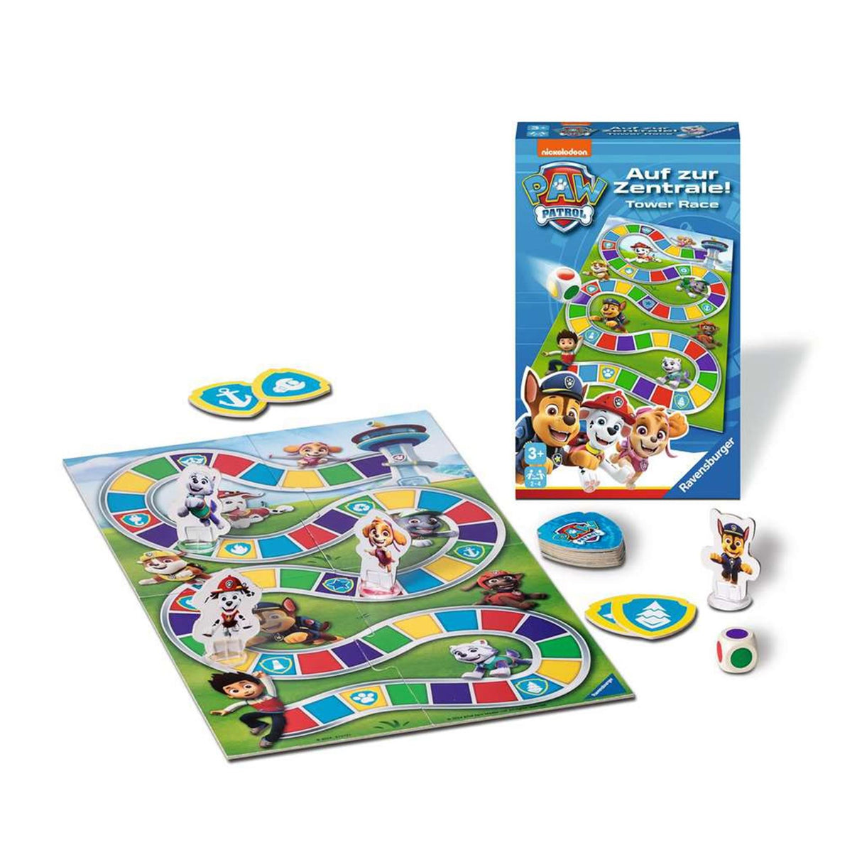 Ravensburger Paw Patrol Race the Tower! - pocket game