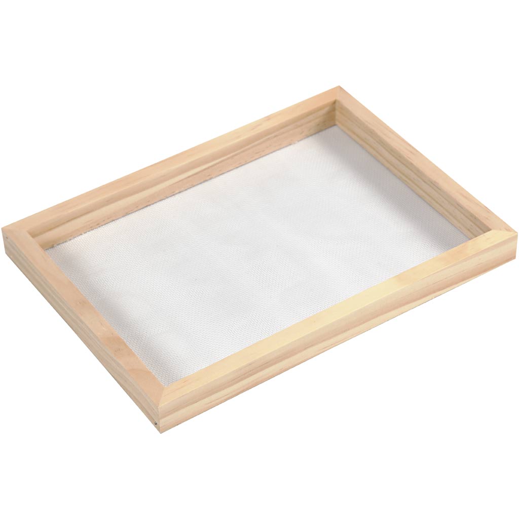 Creativ company papermaking mould with single frame, A5, dimensions 23x17x2cm, 20 mesh, 1 piece