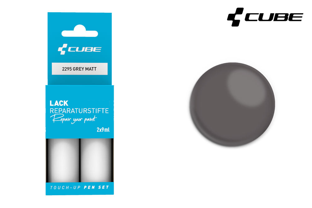 Cube touch-up pen set grey matte