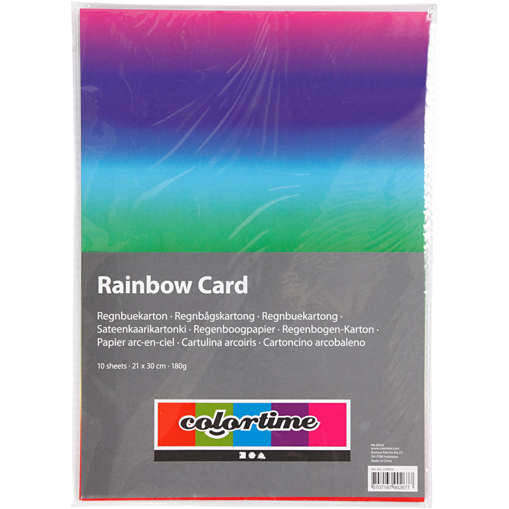 Creativ company https: www.cchobby.nl rainbow-paper-a4-sheet-210x297-mm-180-gr-10-sheet-1-box