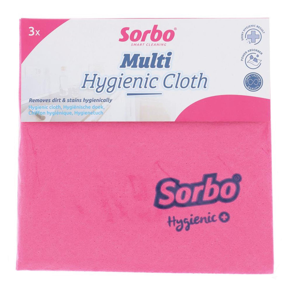 Sorbo hygienic+ household wipes set of 3