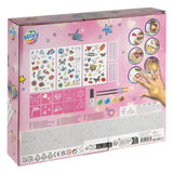 Moxy metallic tattoo set incl. stencils,
