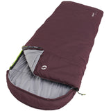 Outwell Campion Lux Sleeping Bag Aubergine