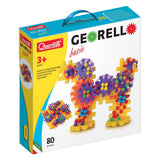 Quercetti Georello Gear Set Hundeblume, 80dlg.