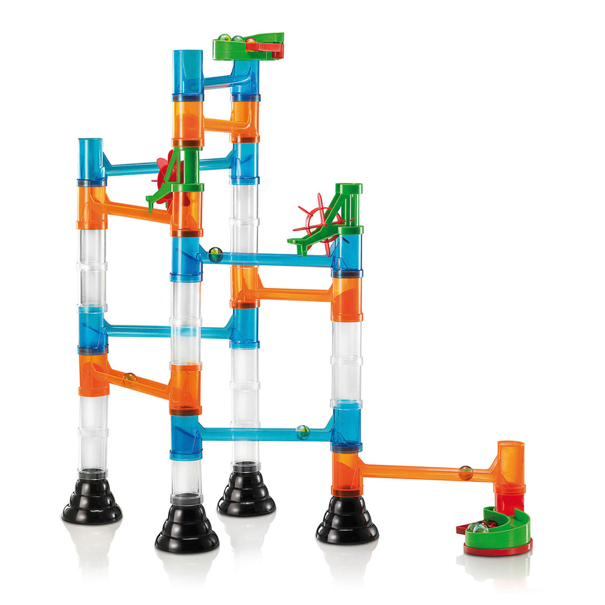 Quercetti marble track migoga transparent, 45 pcs.