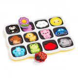 Quercetti shape puzzle colors and words junior 12 pieces