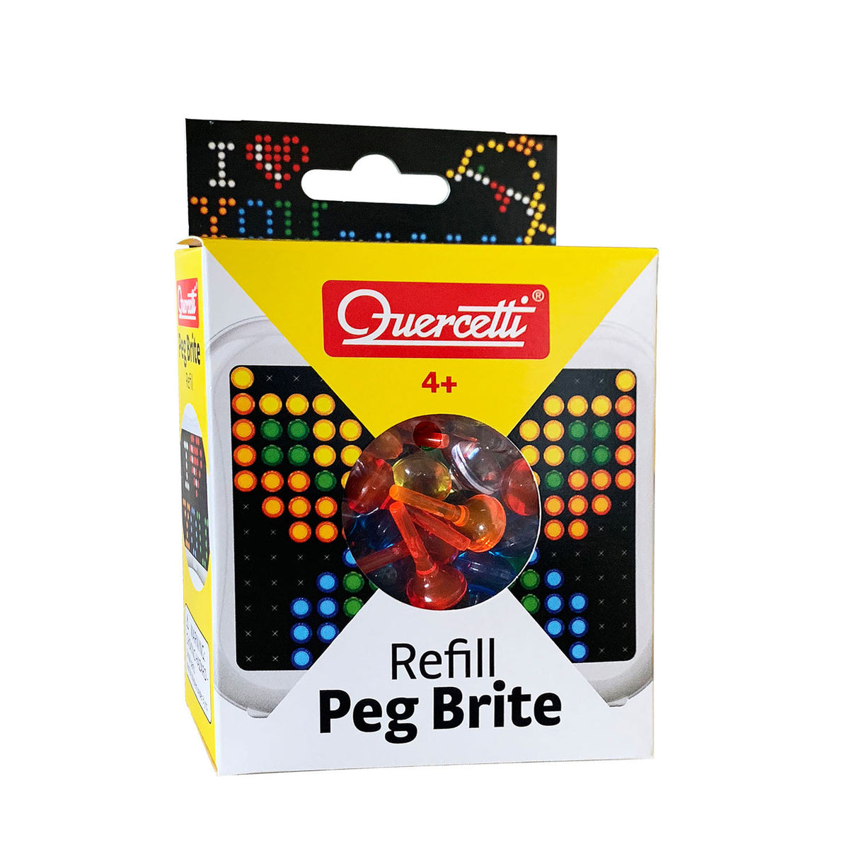 Quercetti refill pins with light, 180dlg.