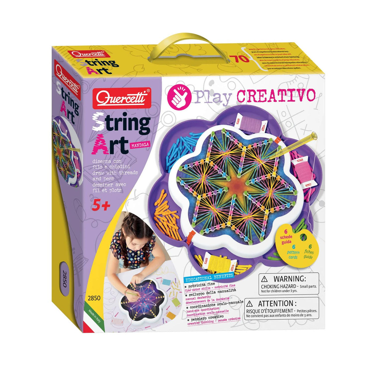 Quercetti String Art Mandalas machen