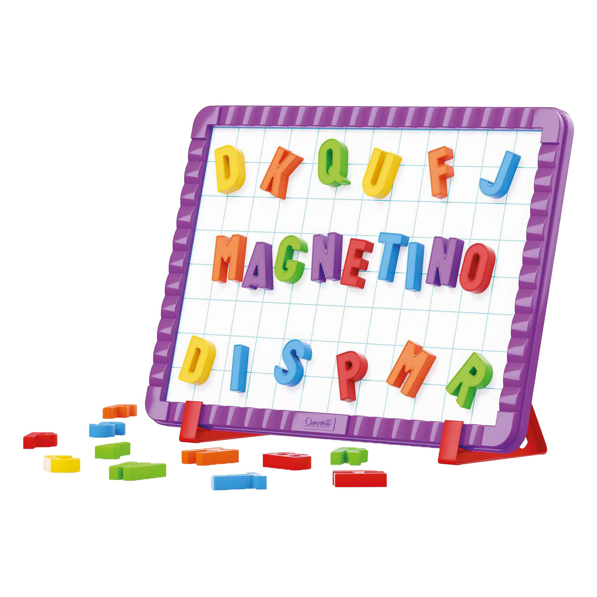 Quercetti magnetic board basic letters