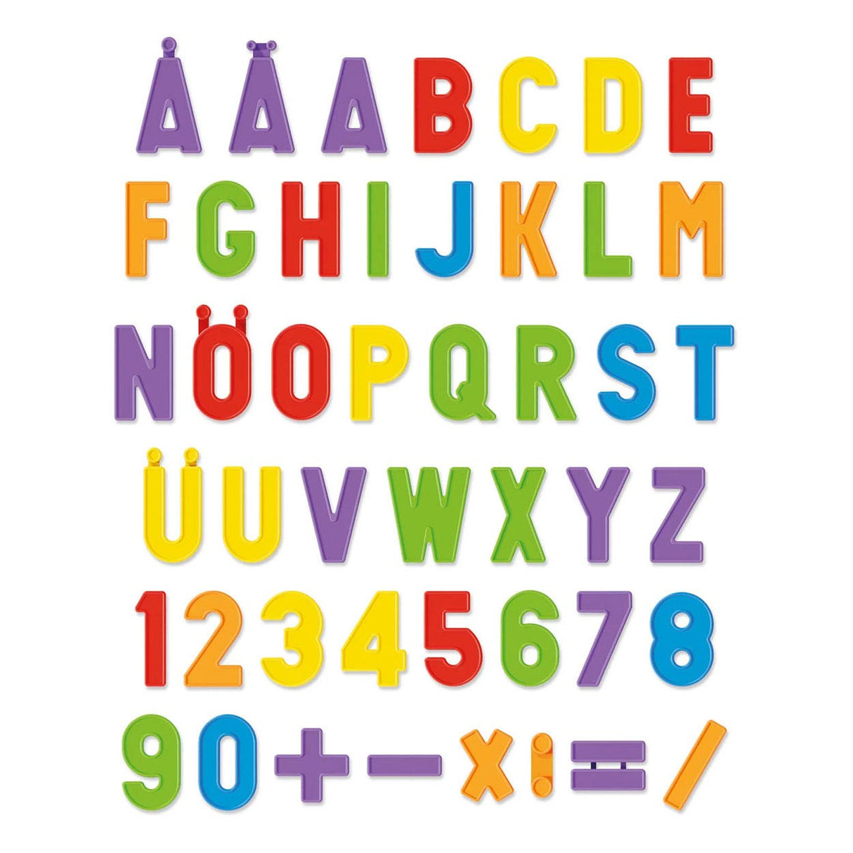 Quercetti Magnet Tablet Letters and Numbers