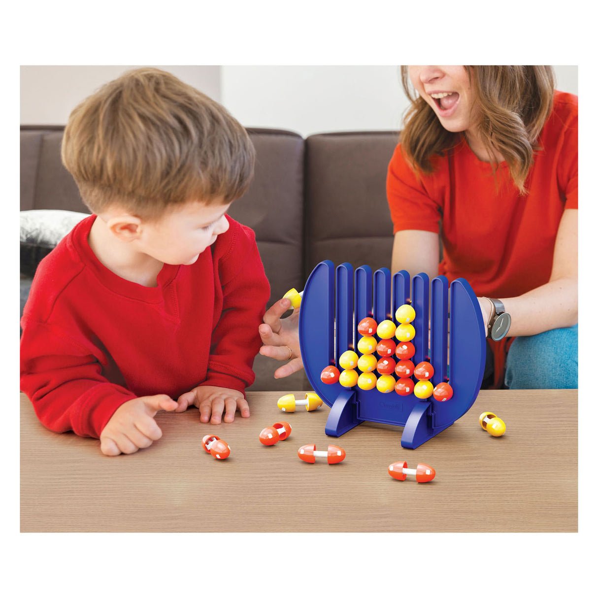 Quercetti four-on-a-line board game