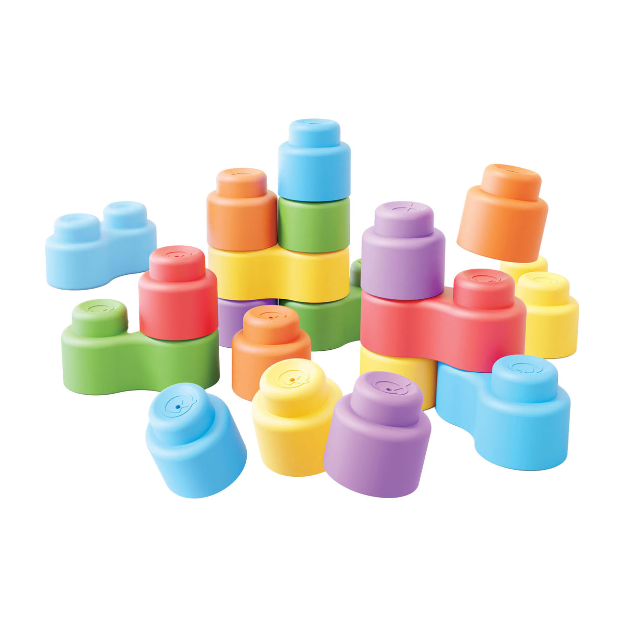 Quercetti Momy Soft building blocks, 24dlg.