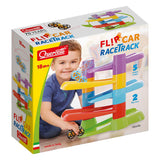 Quercetti Racing Track med flipbiler, 7dlg.