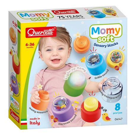 Quercetti momy soft sensory - 8 pcs.