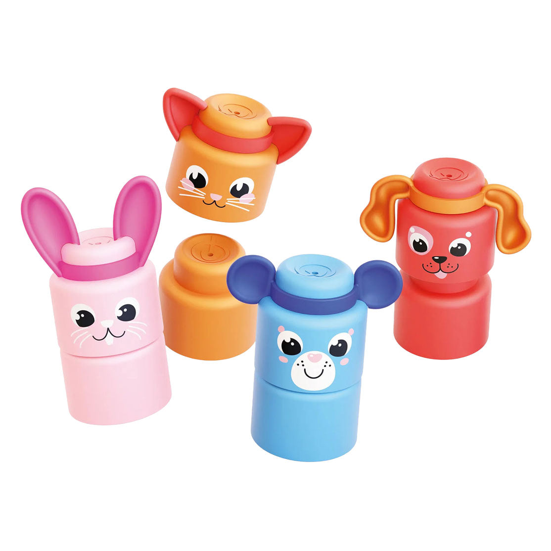 Quercetti Momy Soft Animals, 12 pcs.