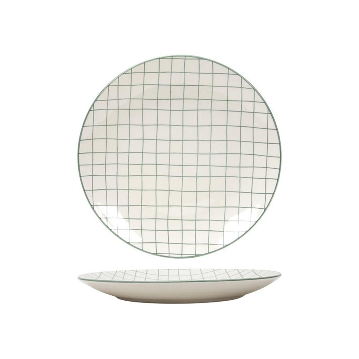 Svenska Living Teller 'Berry' gréng ø26.5cm